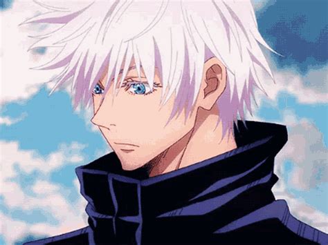 gojo gifs|gojo anime gif.